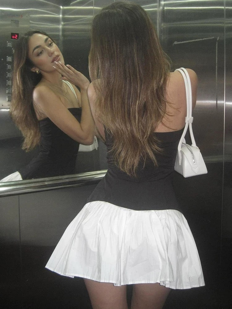 "Celine" Kurzes Kleid