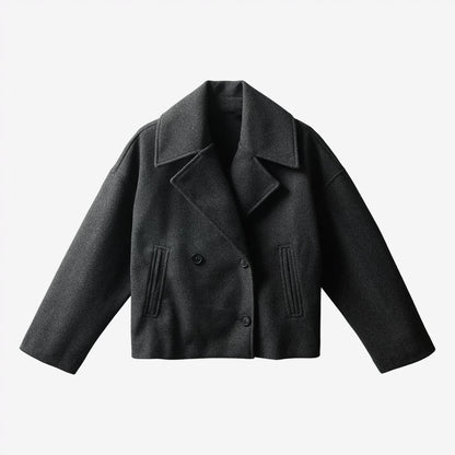 "Ida" Cropped Trenchcoat