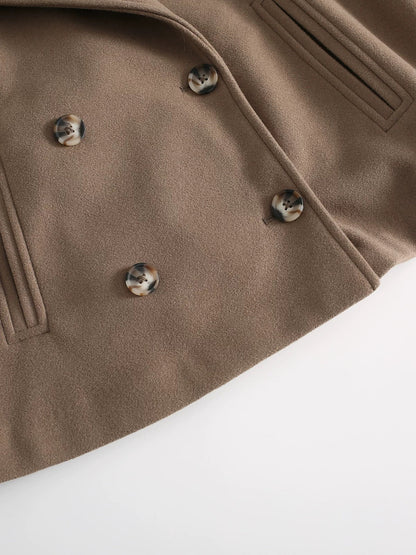 "Ida" Cropped Trenchcoat